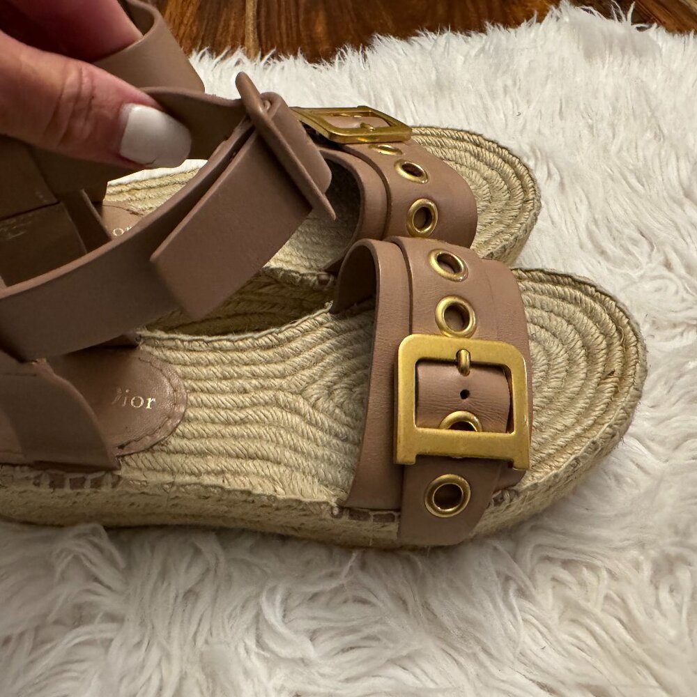 Christian Dior Wedge Sandals